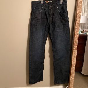 Lee Dungarees X-line dark wash bootcut jeans 31x32